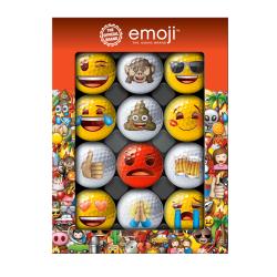 Emoji 12er GolfballSet