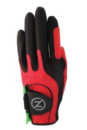 Zero Friction Allwetter Junior Handschuh, links (für Rechtshänder), rot
