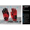 Zero Friction Allwetter Junior Handschuh, links (für Rechtshänder), rot