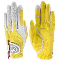 Zero Friction Allwetter Damen Handschuh links für Rechtshänder gelb