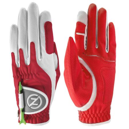 Zero Friction Allwetter Damen Handschuh, links (für Rechtshänder), rot