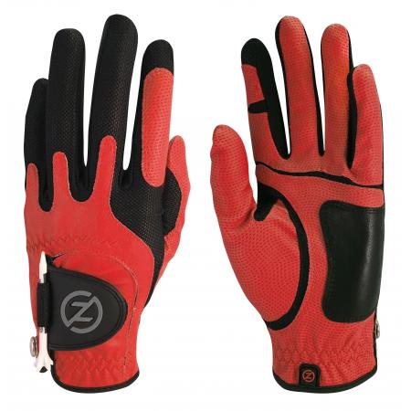 Zero Friction Allwetter Herren Handschuh, links (für Rechtshänder), rot