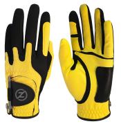 Zero Friction Allwetter Herren Handschuh, links (für Rechtshänder), gelb