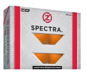 Zero Friction Spectra Golfbälle, 12er Karton, orange