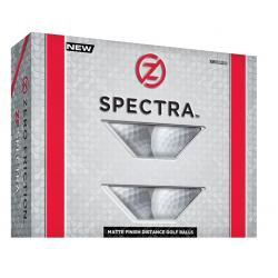 Zero Friction Spectra Golfbälle 12er Karton weiß