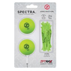 Zero Friction Spectra TwoBallTeePack grün