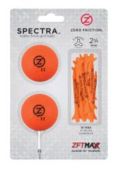Zero Friction Spectra TwoBall-TeePack, orange