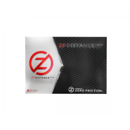 Zero Friction Distance 312 Golfball, 12 Stück, weiß