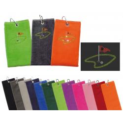 cbfmoda Golftuch 18 Loch dunkelgrün