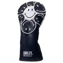 KraveGolf Stacked Smiley Originals Headcover schwarzweiß Hybriden