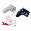 KraveGolf Classic Smiley Originals Blade Puttercover, schwarz/weiß