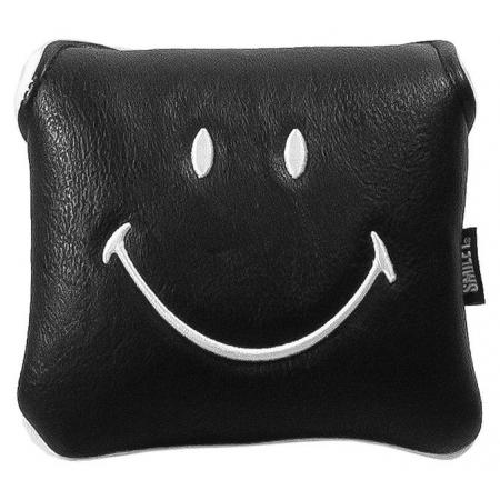 KraveGolf Classic Smiley Originals Mallet Puttercover, schwarz