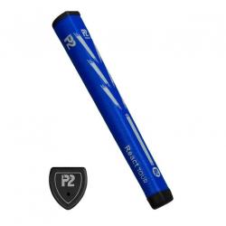 P2 Grips React Tour Jumbo Pistol Putter Griff blau