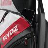 Rydz Gear Cartbag Big Rick WR, schwarz/rot/weiß