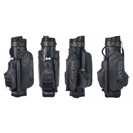 Rydz Gear Cartbag Lucky Nine WR, schwarz/anthrazit