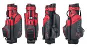 Rydz Gear Cartbag Lucky Nine WR, schwarz/rot