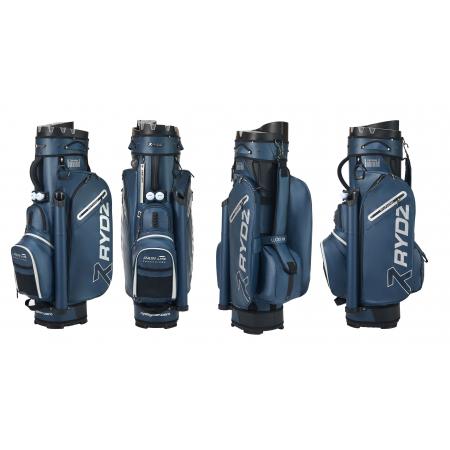 Rydz Gear Cartbag Lucky Nine WR, navy/silber