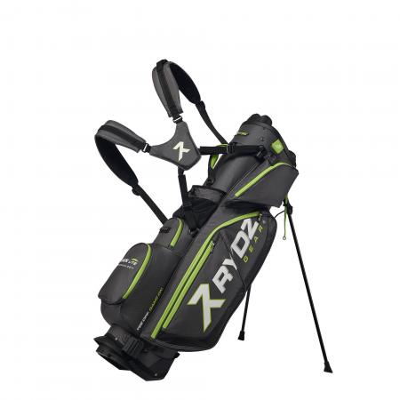 Rydz Gear 2 in 1 Hybrid Bag Sidekick WR, grau/lime/weiß