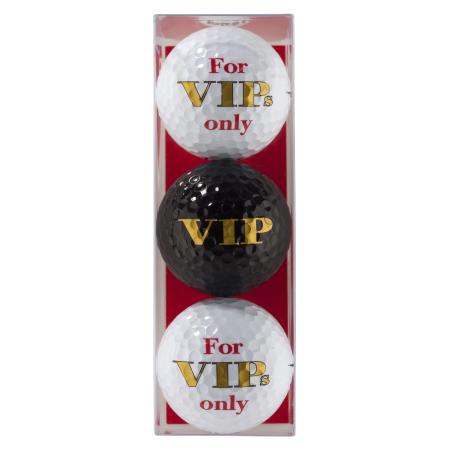 Golfball-Set &quote;For VIPs only&quote;