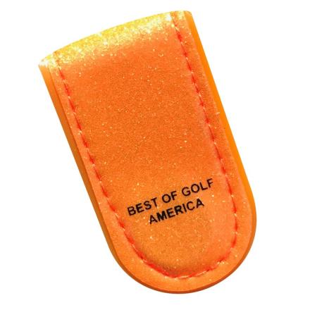 Crocodily Clip Soft-Magnetklemme für Ballmarker, orange