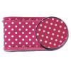 Crocodily Clip Ballmarker-Set, Polka Dots pink
