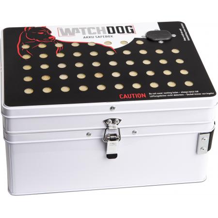WatchDog feuerfeste Akku-Ladebox, Größe XL, Standard-Auslass
