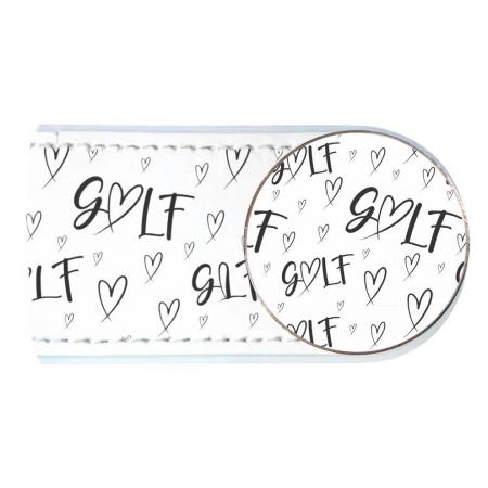 Crocodily Clip Ballmarker-Set, Heart Golf
