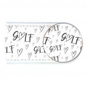 Crocodily Clip Ballmarker-Set, Heart Golf