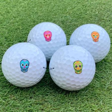 Golfdotz® Golfballmarkierungen, Sugar Skulls Mix