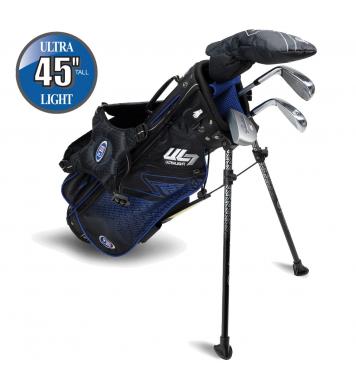 U.S. Kids Golf UL7 Starterset Ultralight UL45, 115-122cm, RH, schwarz/blau