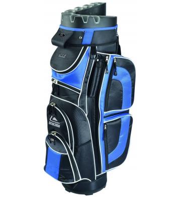 Longridge Pro Cartbag, schwarz/navy