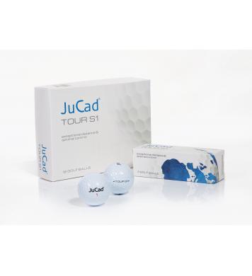 JuCad Golfball Tour S1, 12 Stück, weiß