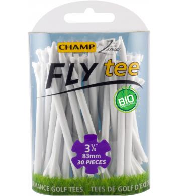 Champ Zarma FLY tee Golftees, weiß, 83mm