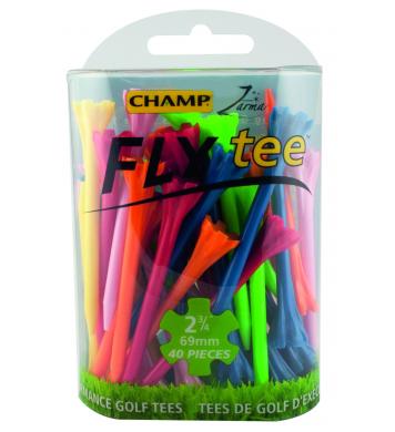 Champ Zarma FLY tee Golftees, Farbmix, 70mm