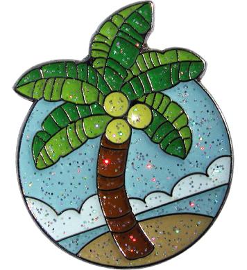 Navika Glitzy Ballmarker Palm Tree