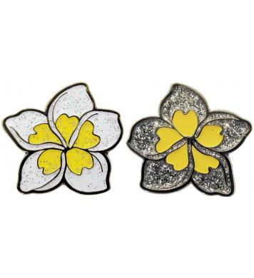 Navika Glitzy Ballmarker Plumeria