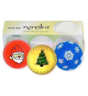 Navika Golfball-Set X-Mas