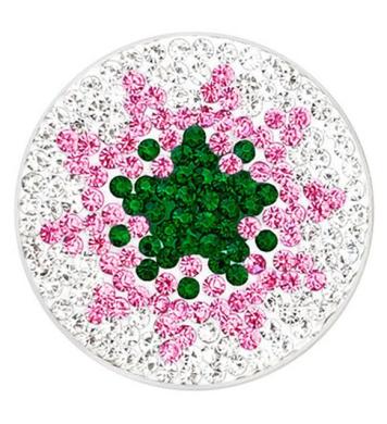 Navika Micro Pavé Crystal Ballmarker Sunrise