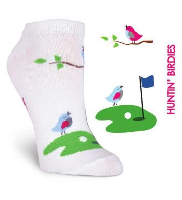 K. Bell Damen-Golfsocken Huntin' Birdies