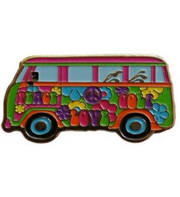 BeTheBall Ballmarker Peace Love Golf Van