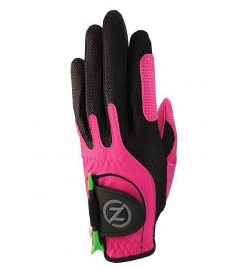 Zero Friction Allwetter Junior Handschuh, links (für Rechtshänder), pink