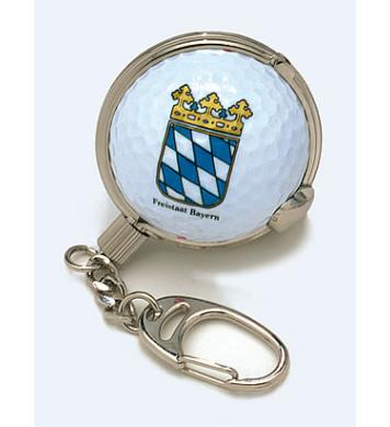 Schlüsselanhänger mit entnehmbarem Golfball Bayern