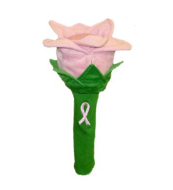 Breast Cancer Rose Headcover